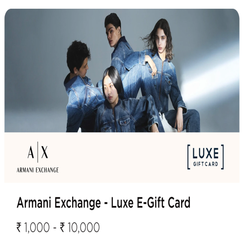 Armani Exchange Luxe E-Gift Card