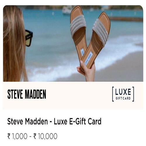 Steve Madden Luxe E-Gift Card
