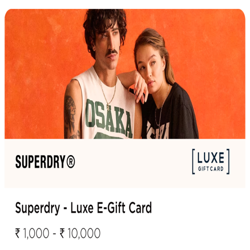 Superdry Luxe E-Gift Card